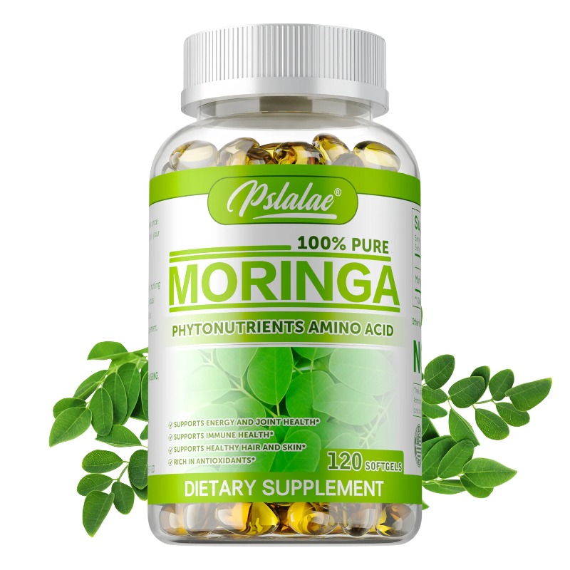 Moringa Leaf Powder - Capsule di Moringa - Antiossidante, favorisce
