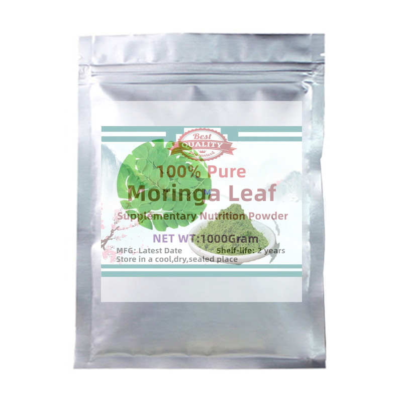 Moringa Leaf Powder - Polvere di foglie di Moringa biologica