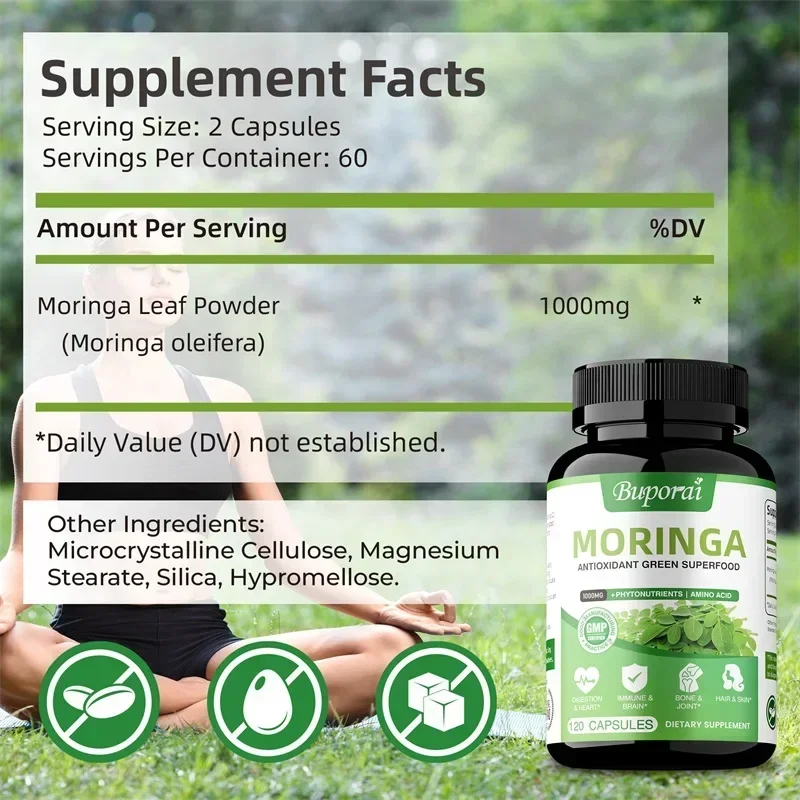 Capsule di Moringa - Antiossid - Moringa Leaf Powder recensione e prezzo