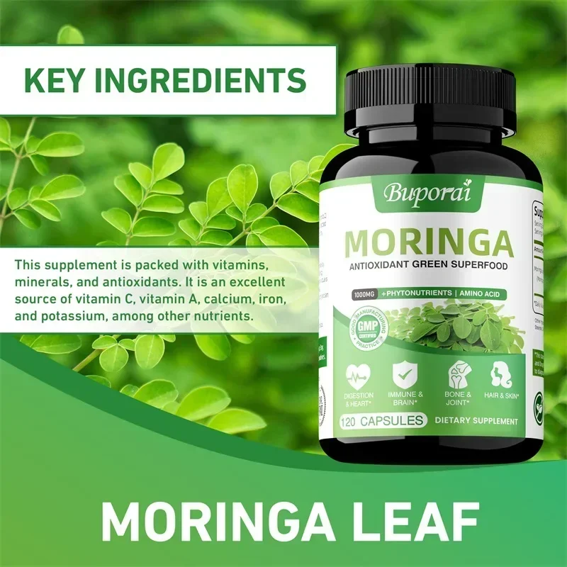 Capsule di Moringa - Antiossid - Moringa Leaf Powder recensione e prezzo