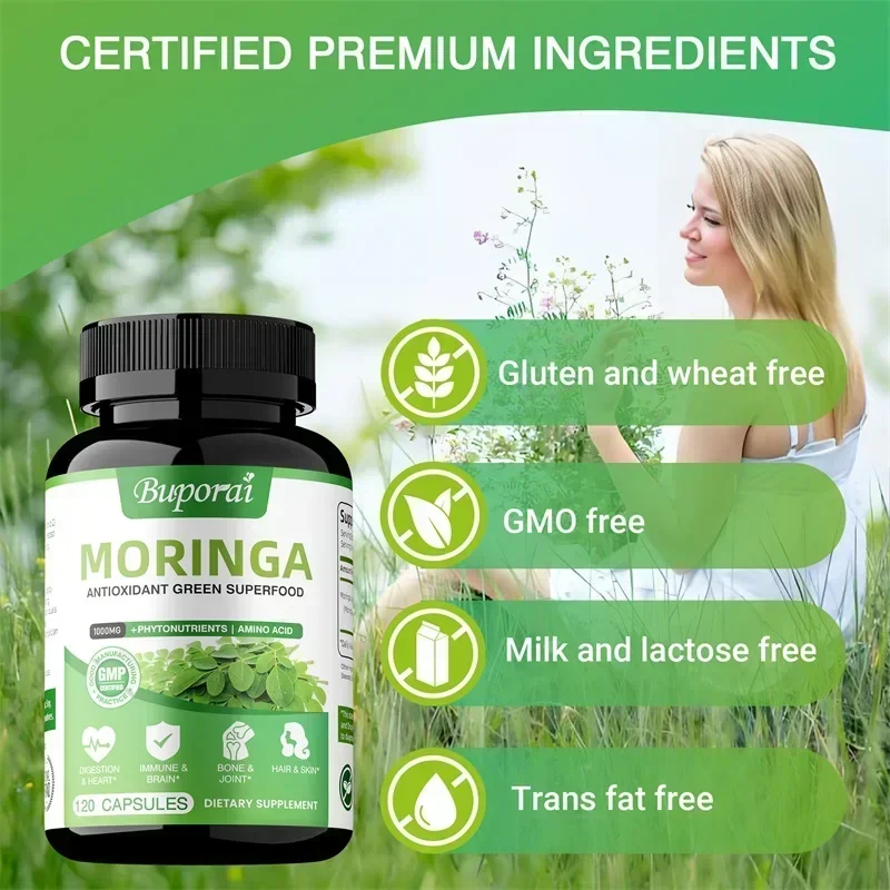 Capsule di Moringa - Antiossid - Moringa Leaf Powder recensione e prezzo