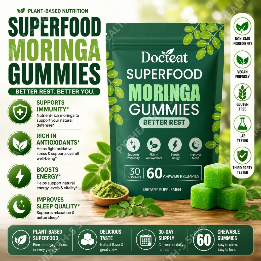 Docteat Gommose alla Moringa c - Moringa Leaf Powder recensione e prezzo