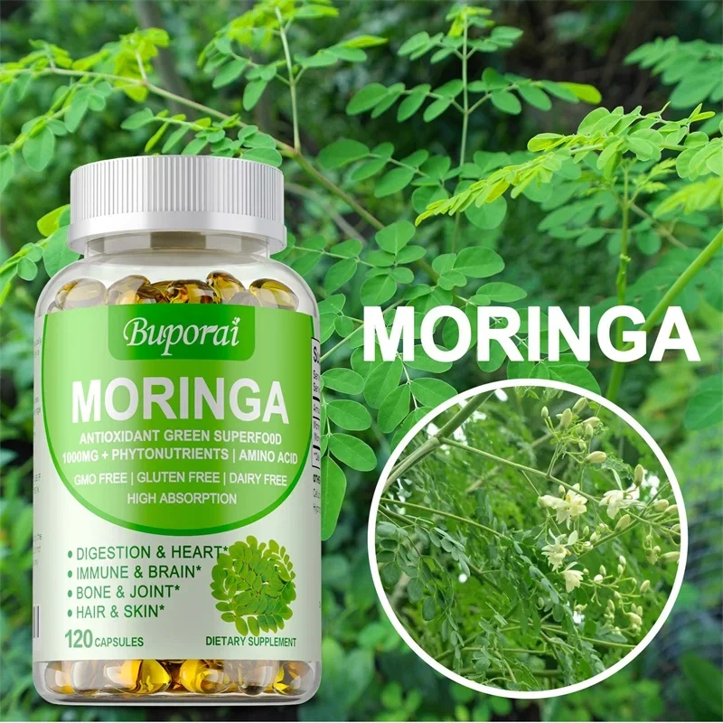 Capsule Moringa da 1000 mg - S - Moringa Leaf Powder recensione e prezzo